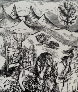 Franciszek Bunsch – Wejście do ogrodu