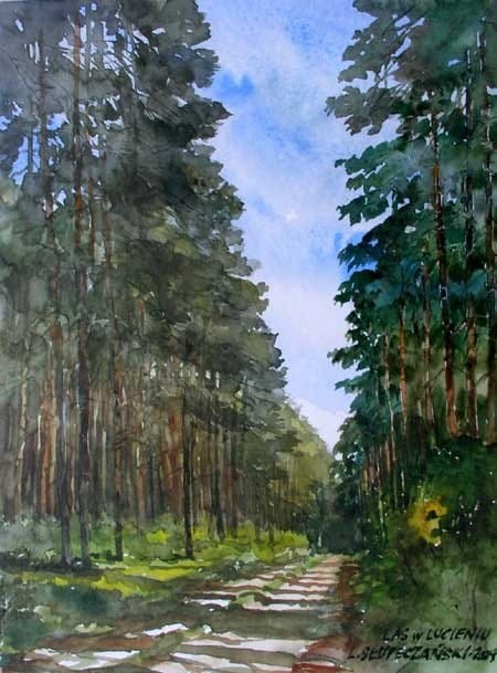 Ludomir Słupeczański – Las w Lucieniu