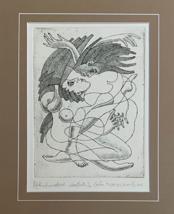 Czesław Tumielewicz - Pocałunek we włosach