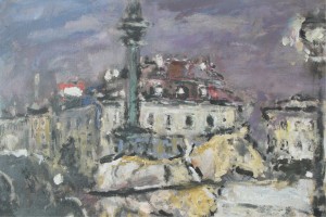 Magdalena Spasowicz – Warszawa Plac Zamkowy - Dorożka