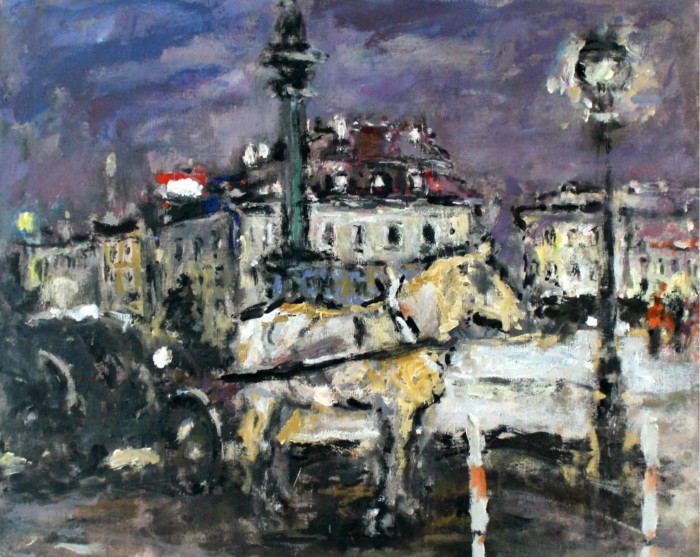 Magdalena Spasowicz – Warszawa Plac Zamkowy - Dorożka