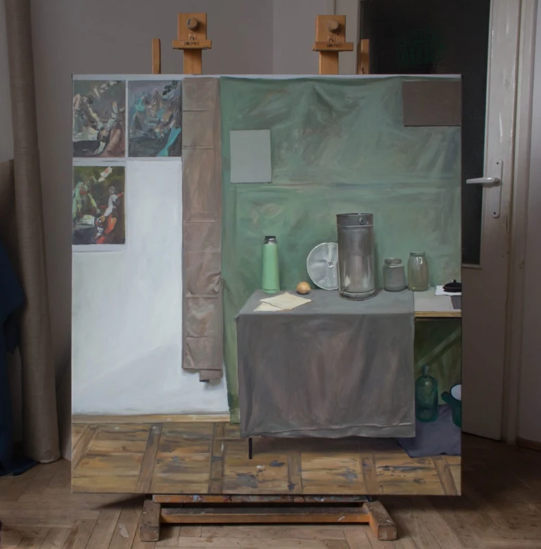 Agnieszka Staak-Janczarska - Martwa natura z flecistą II
