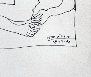 Leszek Rózga – Akt (praca dwustronna)