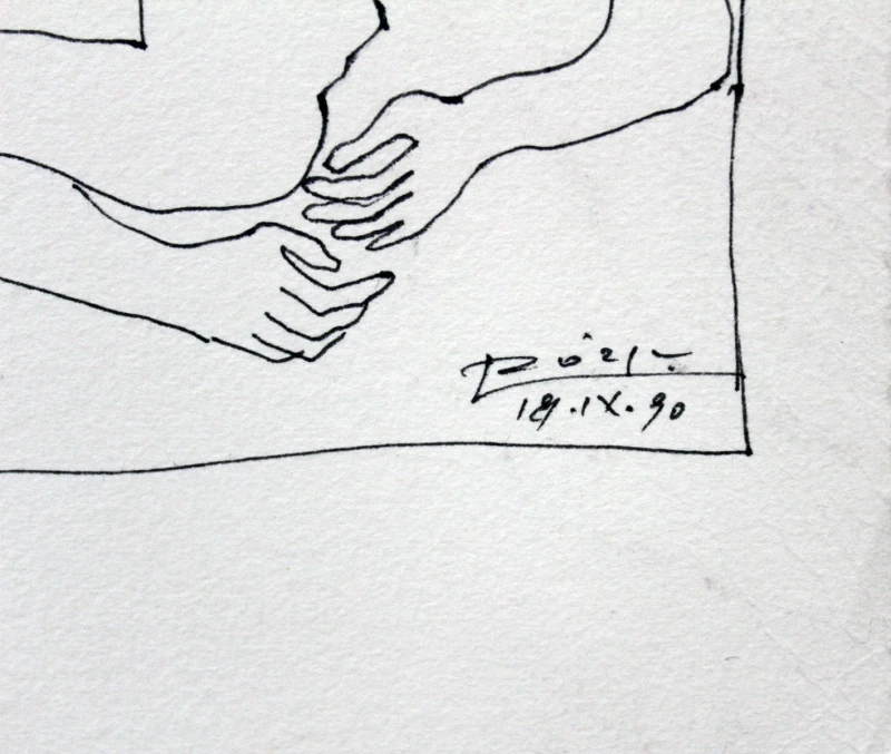 Leszek Rózga – Akt (praca dwustronna)