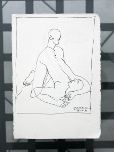 Leszek Rózga – Akt (praca dwustronna)