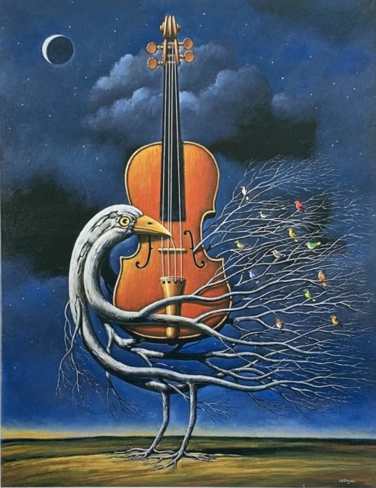 Rafał Olbiński - Ptak