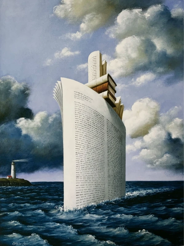 Rafał Olbiński - Statek