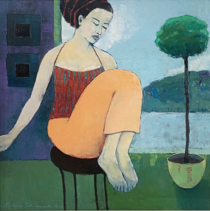 Lidia Wiencek - Kobieta na krześle