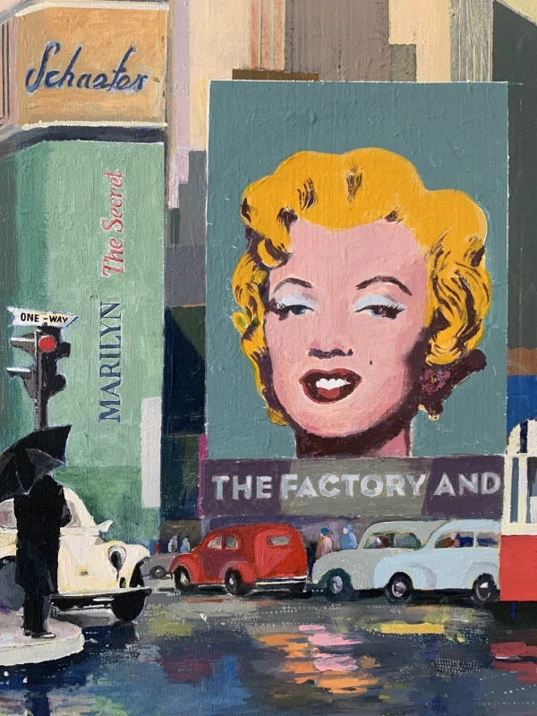Danuta Dąbrowska-Siemaszkiewicz – New York City- Marilyn