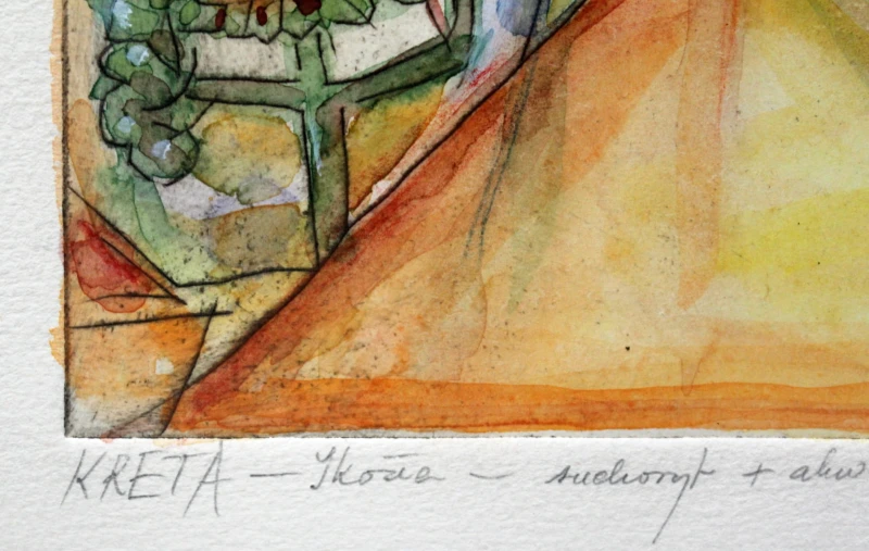 Leszek Rózga – Kreta - ikona