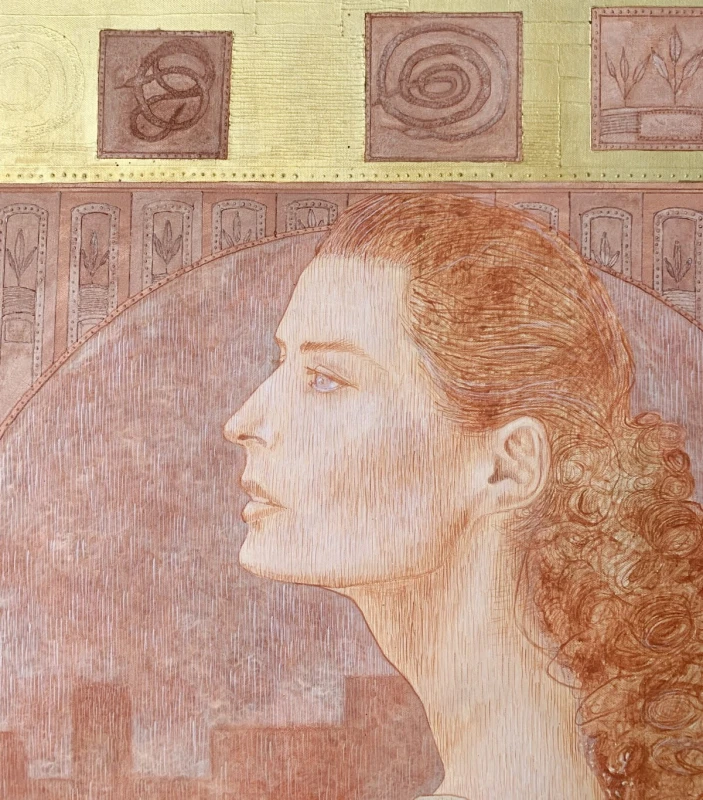 Andrzej Borowski – Portret kobiety z Genovy