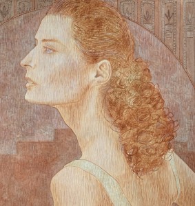 Andrzej Borowski – Portret kobiety z Genovy