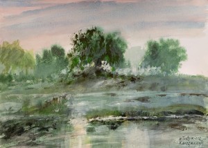 Włodzimierz Karczmarzyk – Poranek we mgle