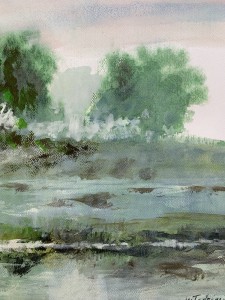 Włodzimierz Karczmarzyk – Poranek we mgle