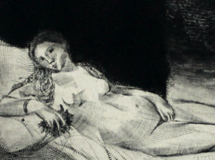 Paweł Zabłocki – Sketch for Venus at Urbino