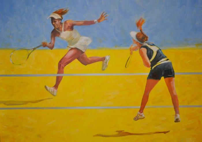 Dorota Zych-Charaziak - Żółty kort
