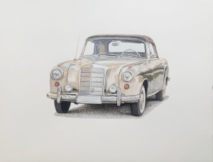 Michał Wojtysiak - Mercedes W128 Ponton
