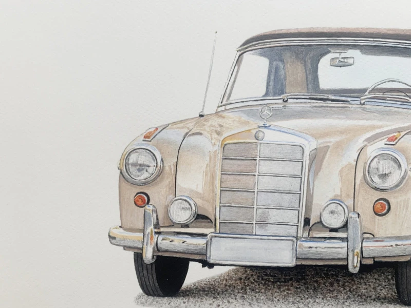 Michał Wojtysiak - Mercedes W128 Ponton