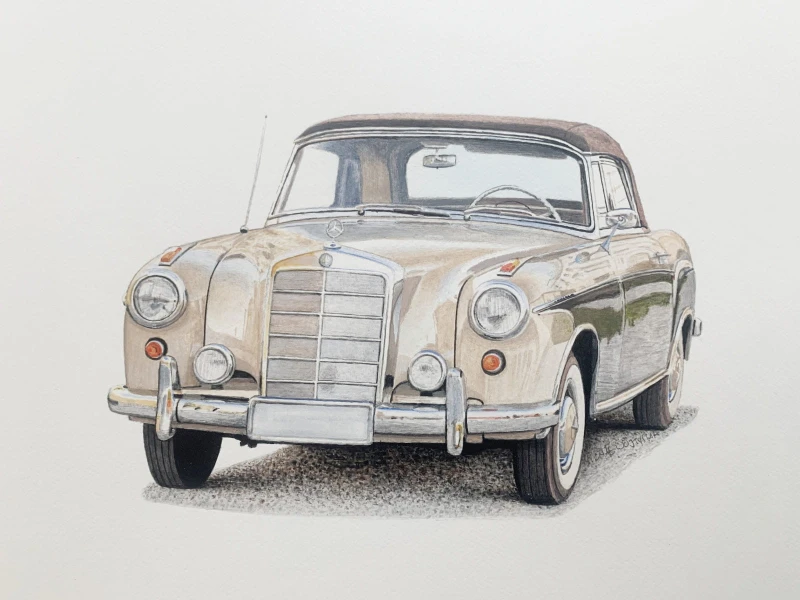 Michał Wojtysiak - Mercedes W128 Ponton