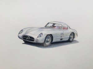 Michał Wojtysiak - Mercedes 300 SLR Uhlenhaut coupe
