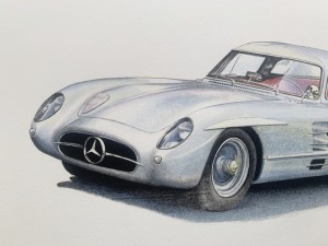 Michał Wojtysiak - Mercedes 300 SLR Uhlenhaut coupe