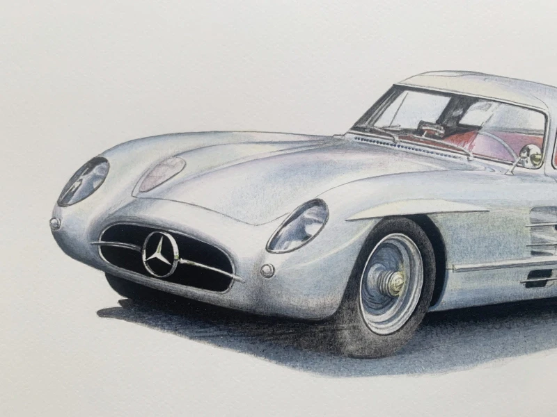 Michał Wojtysiak - Mercedes 300 SLR Uhlenhaut coupe