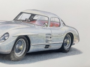 Michał Wojtysiak - Mercedes 300 SLR Uhlenhaut coupe