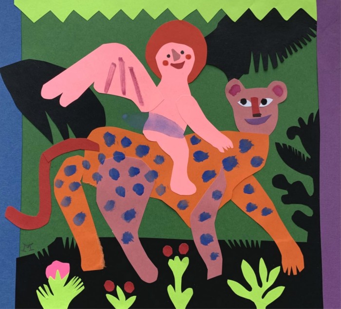 Marianna Oklejak - Lampart i putto