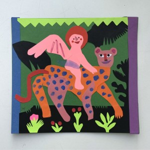 Marianna Oklejak - Lampart i putto