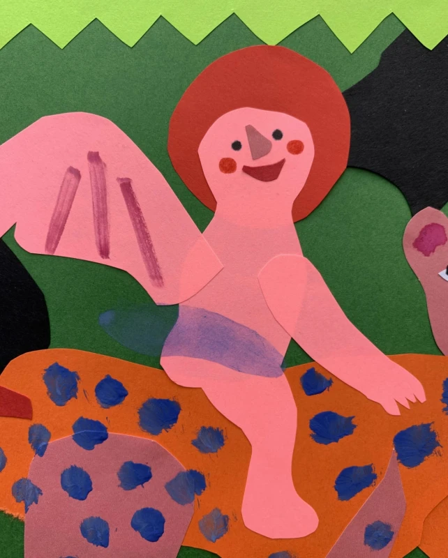 Marianna Oklejak - Lampart i putto