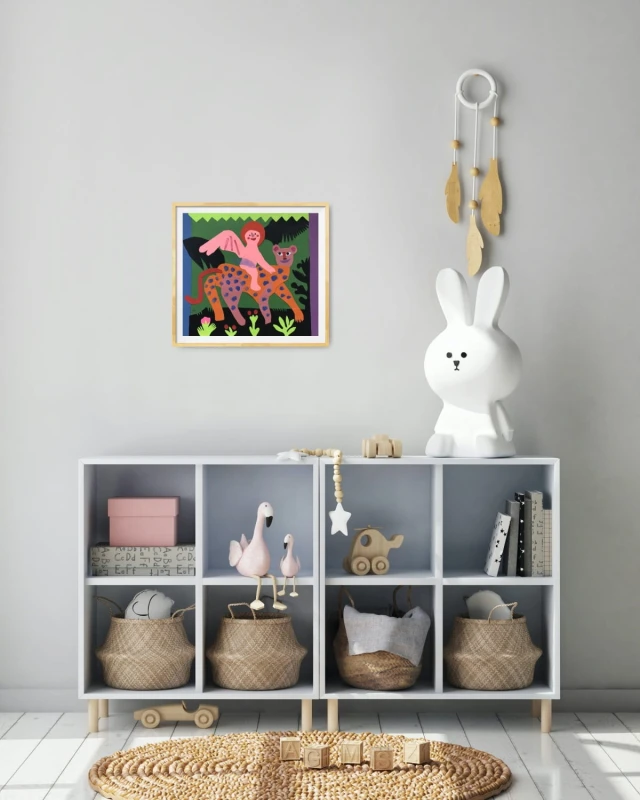 Marianna Oklejak - Lampart i putto