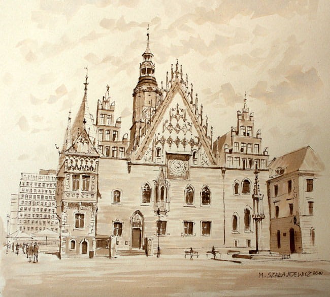 Mariusz Szałajdewicz – Wrocław, ratusz