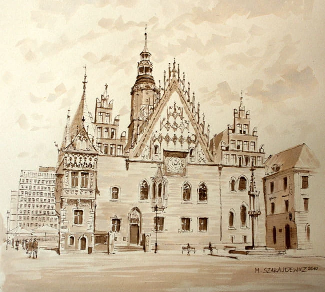 Mariusz Szałajdewicz – Wrocław, ratusz