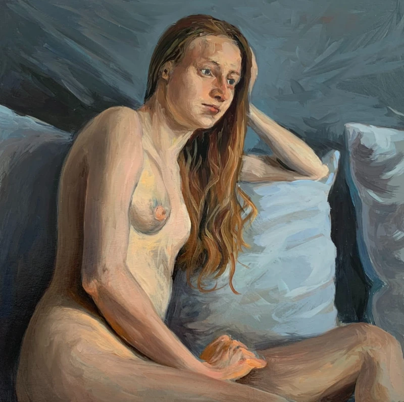 Agnieszka Staak-Janczarska, Akt z poduszką