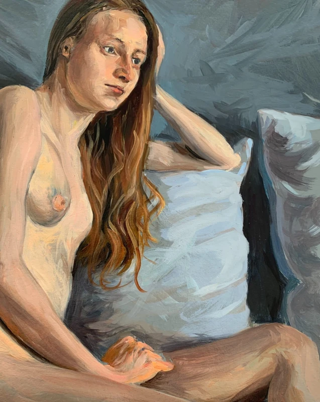 Agnieszka Staak-Janczarska, Akt z poduszką