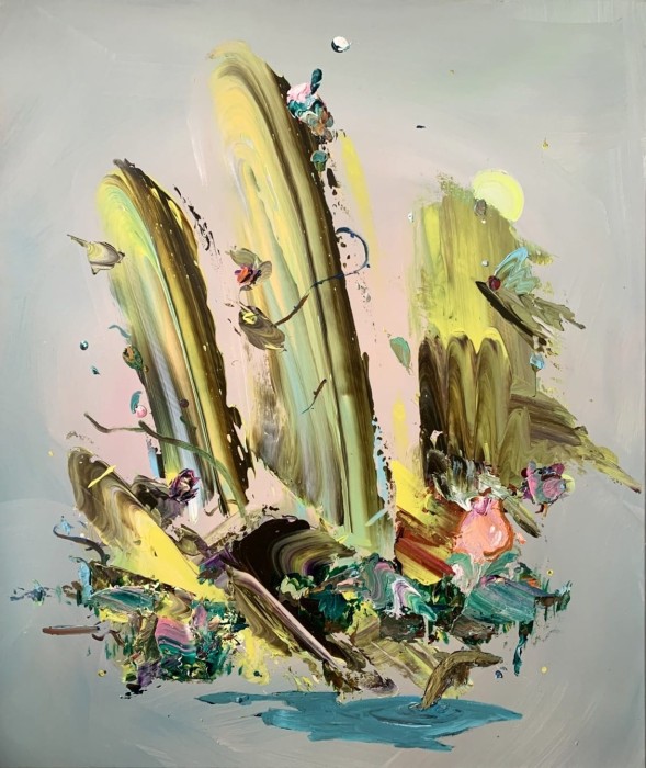 Franciszek Ledóchowski, Island, obraz, Galeria Sztuki Katarzyny Napiórkowskiej