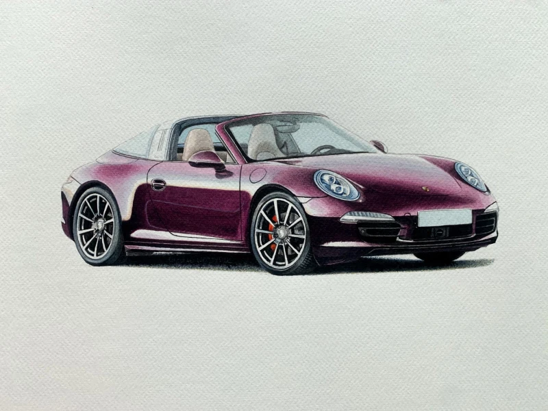 Michał Wojtysiak - Porsche 911 Targa 4S
