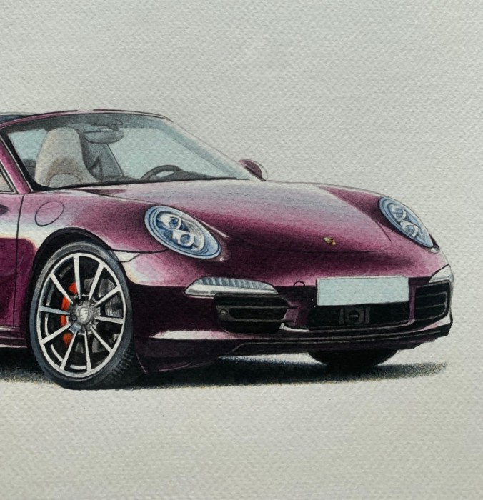 Michał Wojtysiak - Porsche 911 Targa 4S