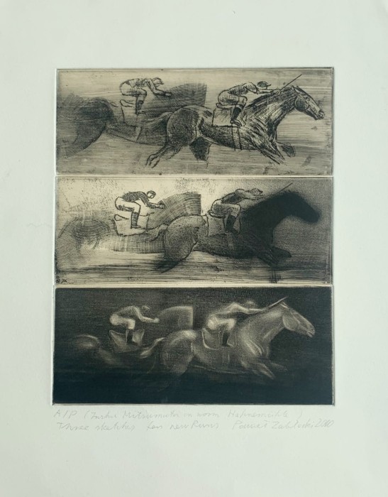 Paweł Zabłocki, Three sketches for new runs