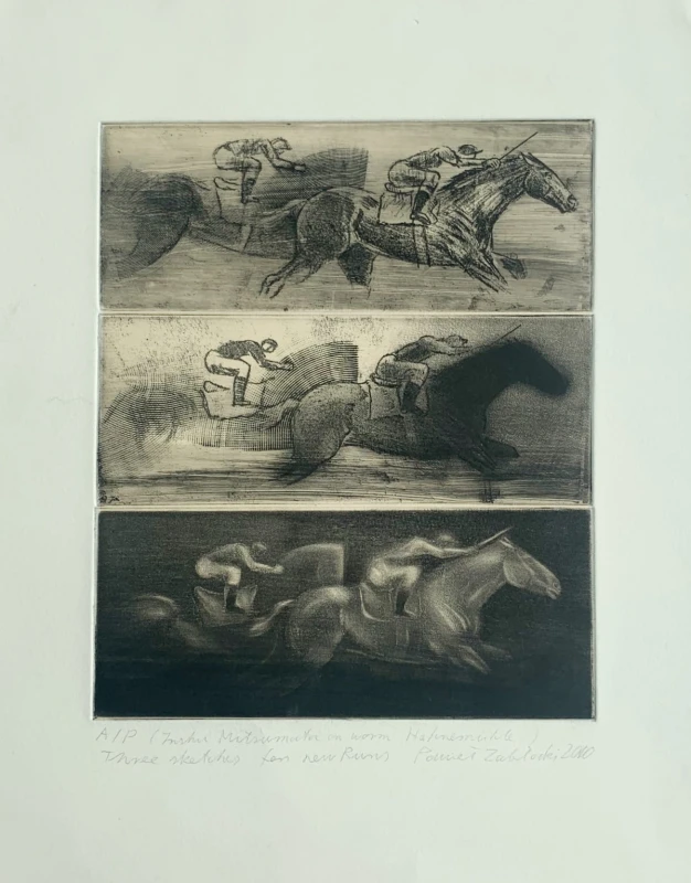 Paweł Zabłocki, Three sketches for new runs