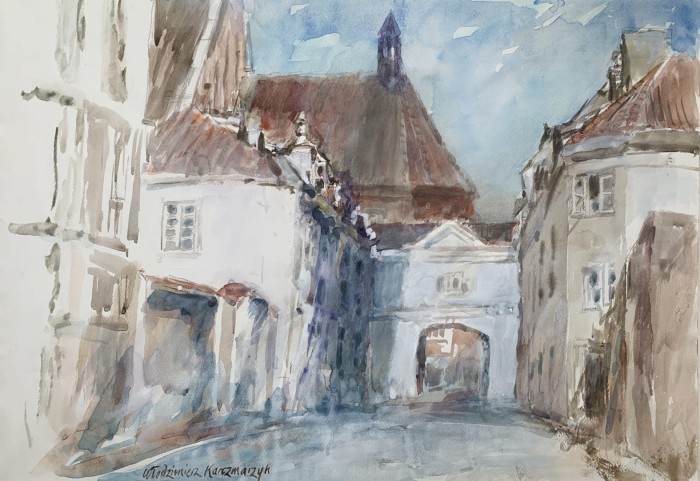 Włodzimierz Karczmarzyk, Warszawa, Stare Miasto. Zaułek, ul. Kanonia