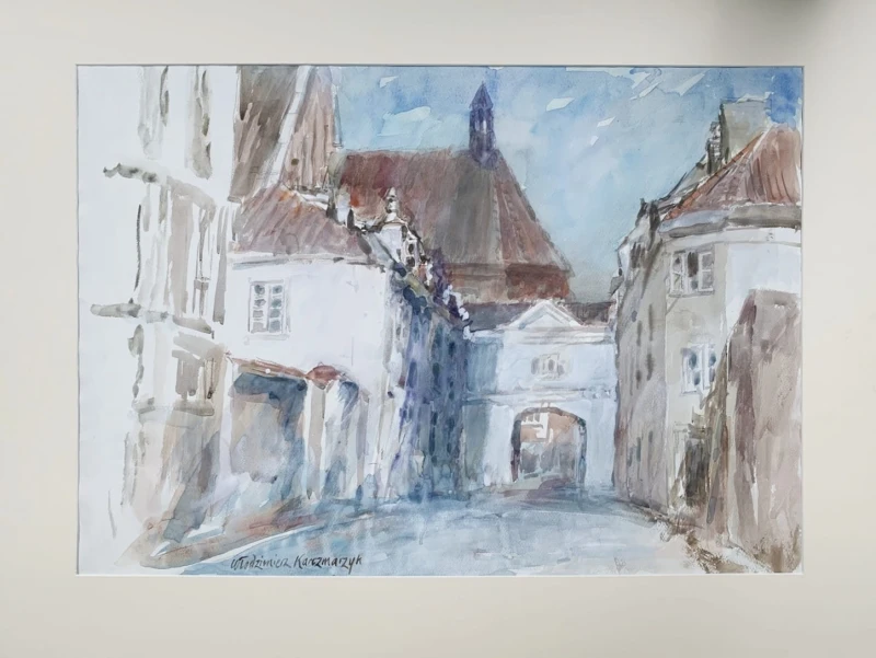 Włodzimierz Karczmarzyk, Warszawa, Stare Miasto. Zaułek, ul. Kanonia