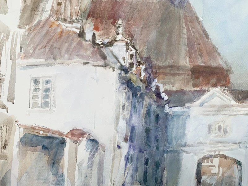 Włodzimierz Karczmarzyk, Warszawa, Stare Miasto. Zaułek, ul. Kanonia