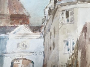 Włodzimierz Karczmarzyk, Warszawa, Stare Miasto. Zaułek, ul. Kanonia