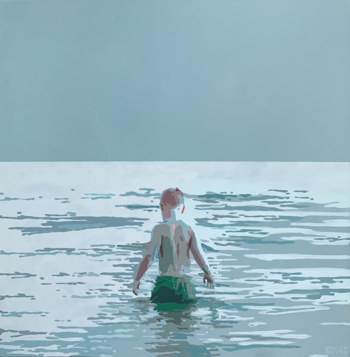 Joanna Woyda, Plaża, W wodzie