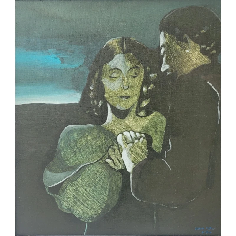 Antoni Fałat - Portret ślubny