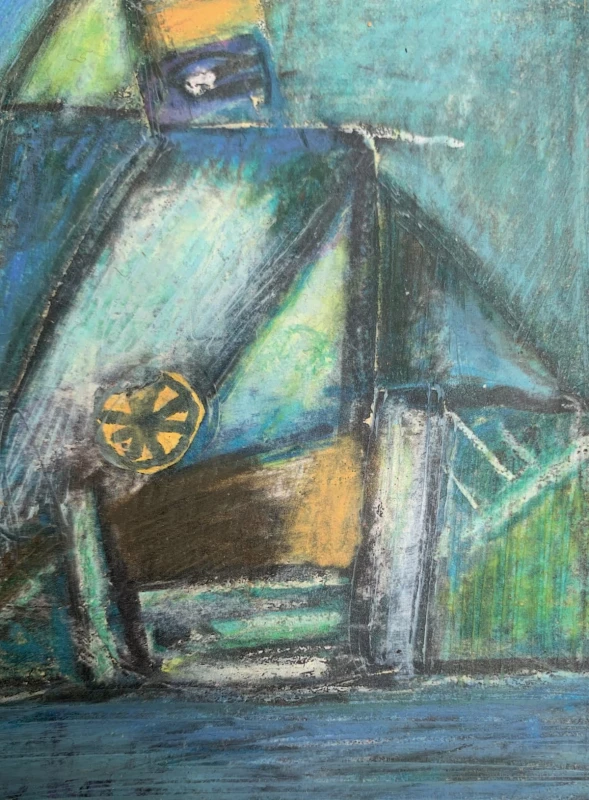 Eugeniusz Tukan-Wolski - Żaglowiec VI