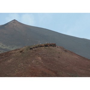 Janusz Gajos , Etna, wydruk fotograficzny, matowy, sygnowany