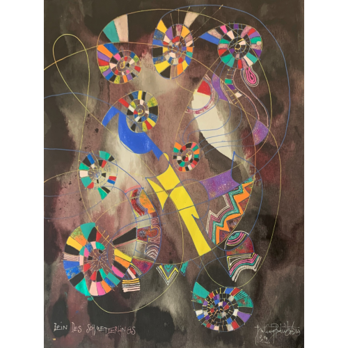 Jan Kanty Pawluśkiewicz, Bein des Schmetterlings, obraz, Galeria Sztuki Katarzyny Napiórkowskiej