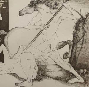 Leszek Rózga, Donkiszoteria, grafika, Galeria Sztuki Katarzyny Napiórkowskiej